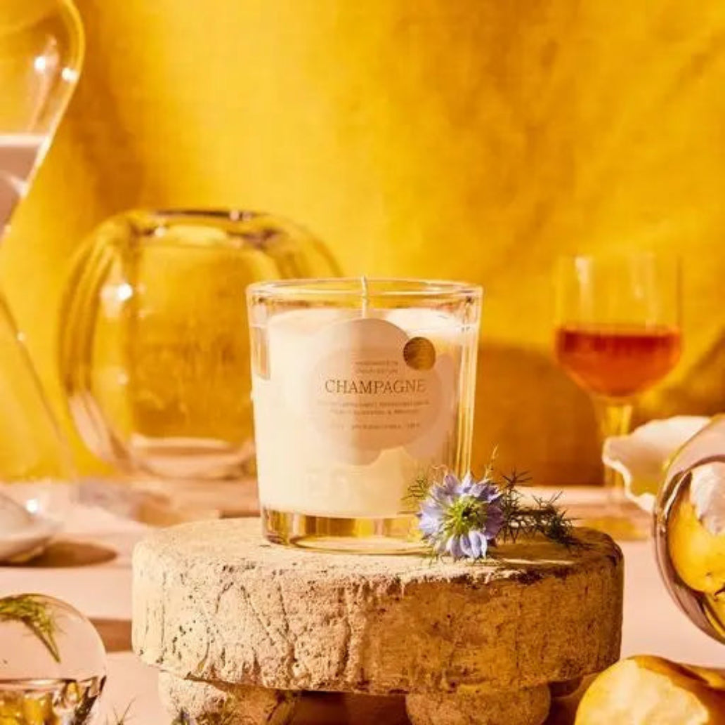Champagne Candle