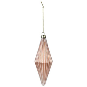 Ribbed Rhombus Ornament