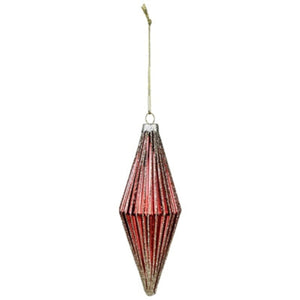 Ribbed Rhombus Ornament