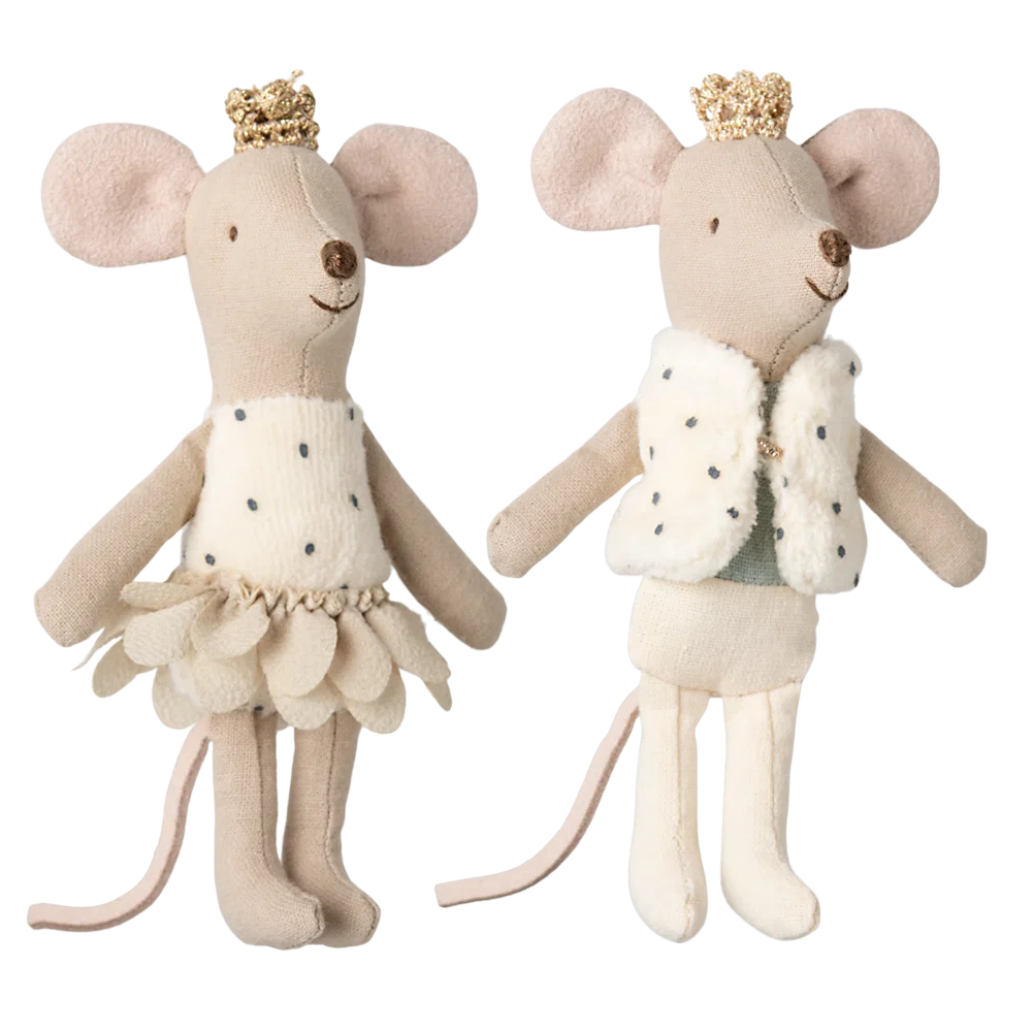Royal Twins Mice in Box, Little Brother & Sister