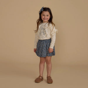 Ruffle Long Sleeve Tee