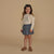 Ruffle Long Sleeve Tee
