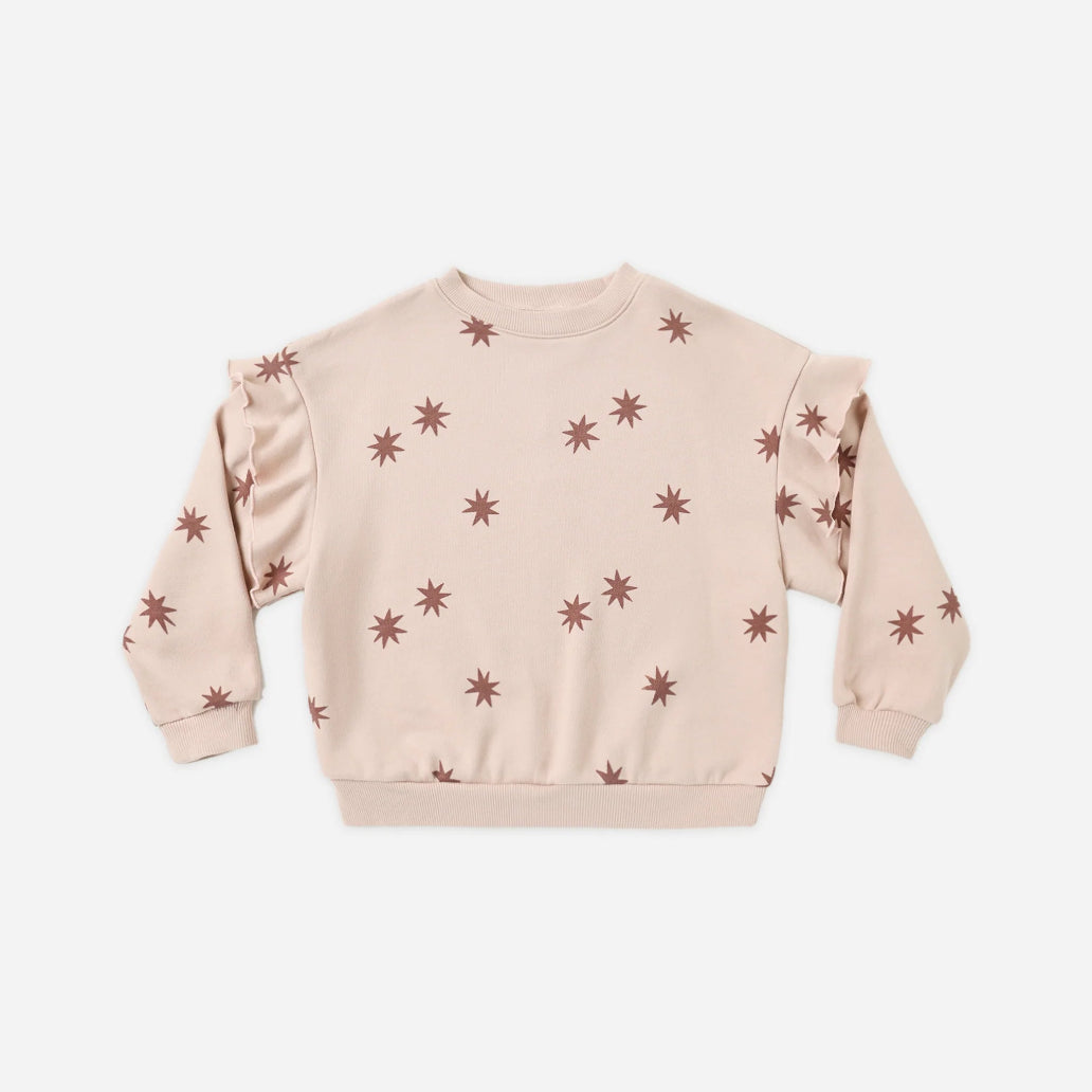 Ruffle Sweatshirt