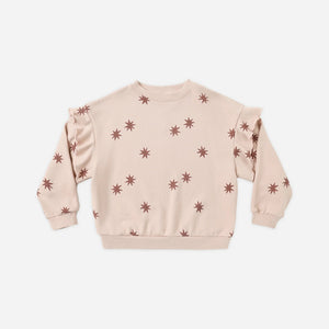 Ruffle Sweatshirt