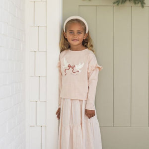 Ruffle Long Sleeve Tee