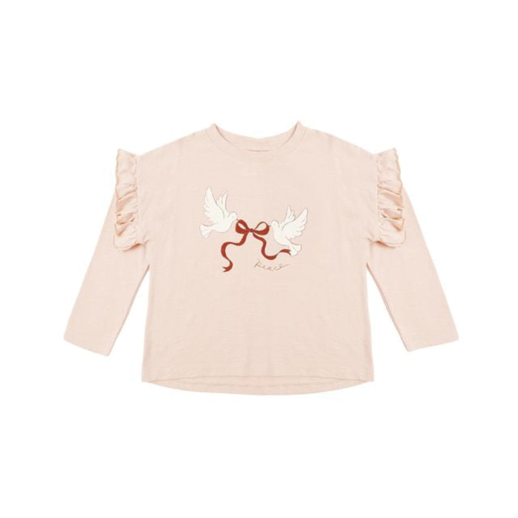 Ruffle Long Sleeve Tee