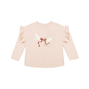 Ruffle Long Sleeve Tee