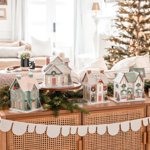 Santa's Light Up Christmas Village House