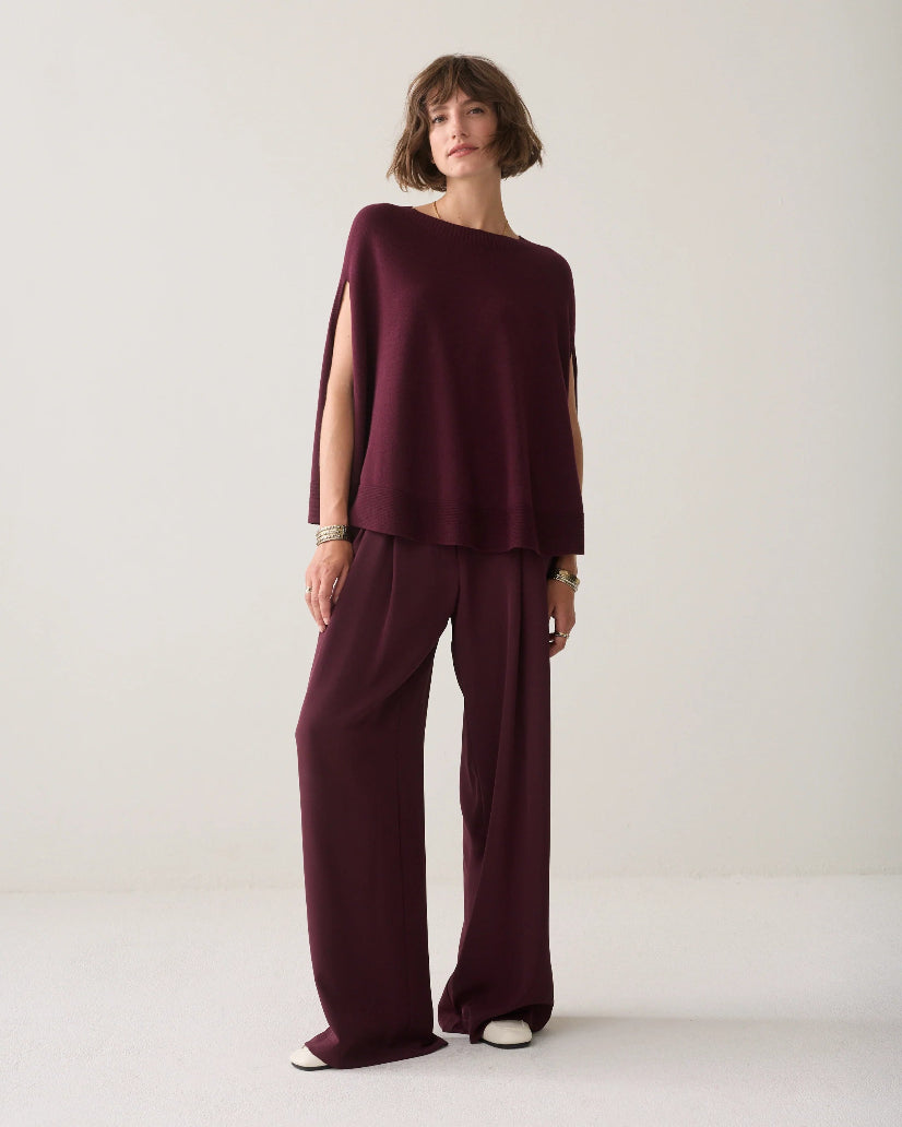 Sleeveless Cape Top