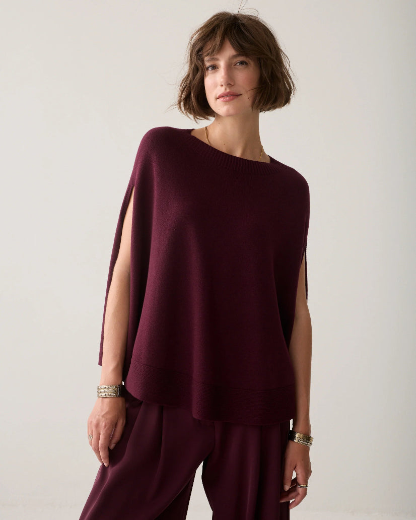 Sleeveless Cape Top