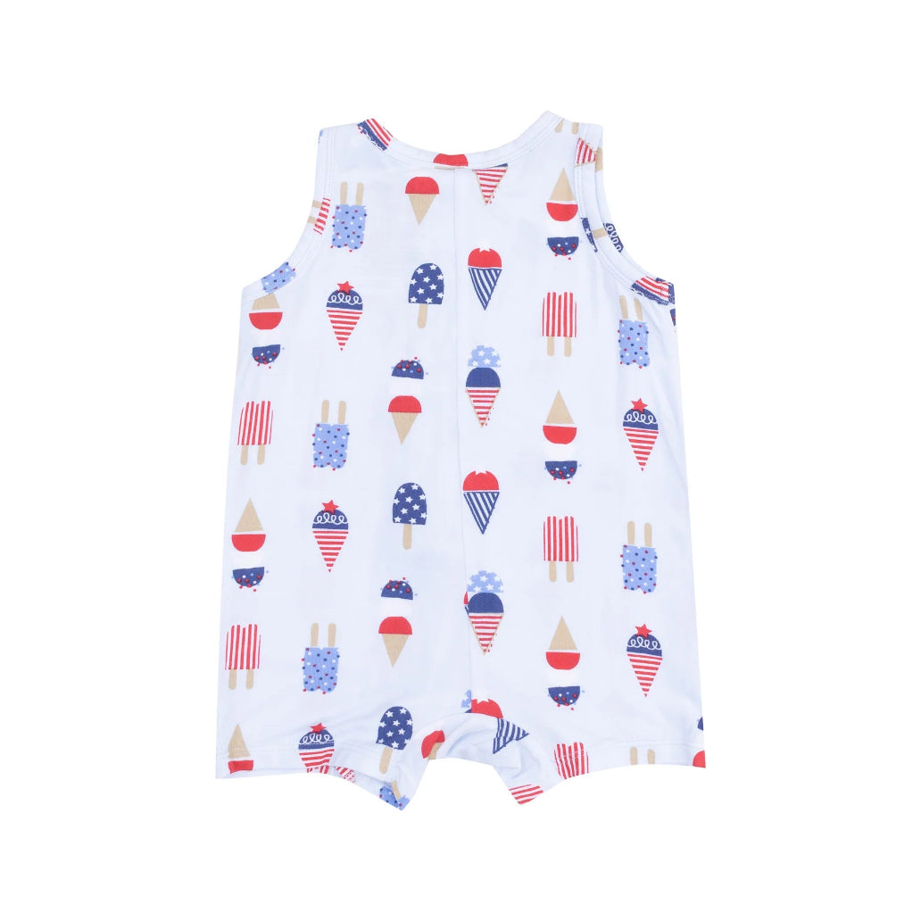 Sleeveless Shortie Romper