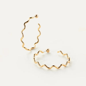 Squiggle Hoops