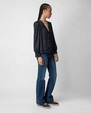 Telia Satin Blouse