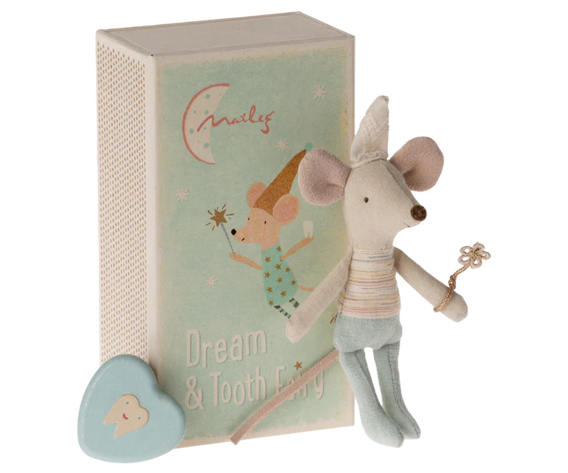 Tooth Fairy Mouse in Matchbox
