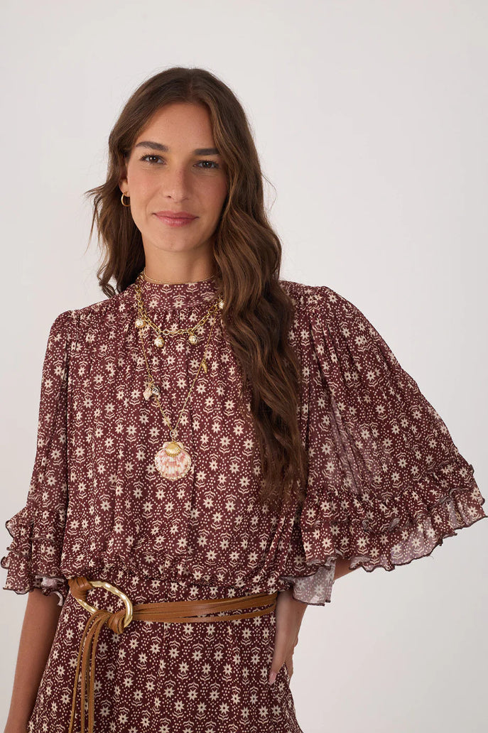 Essence Mesh Mini Dress