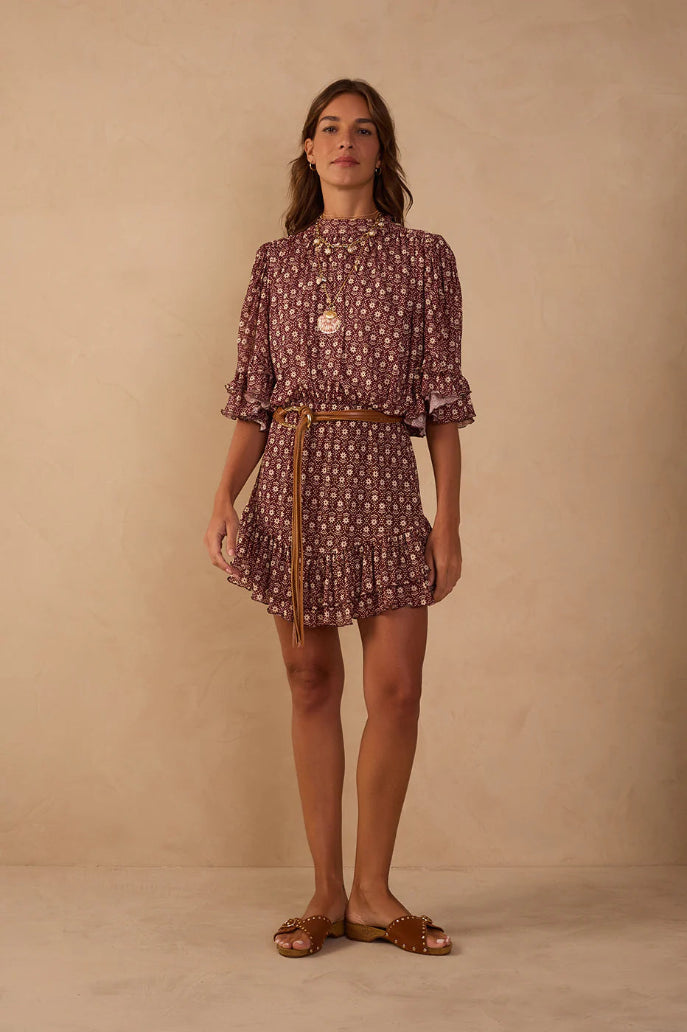 Essence Mesh Mini Dress