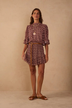 Essence Mesh Mini Dress