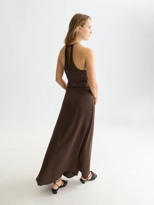 Viscose Maxi Wrap Dress