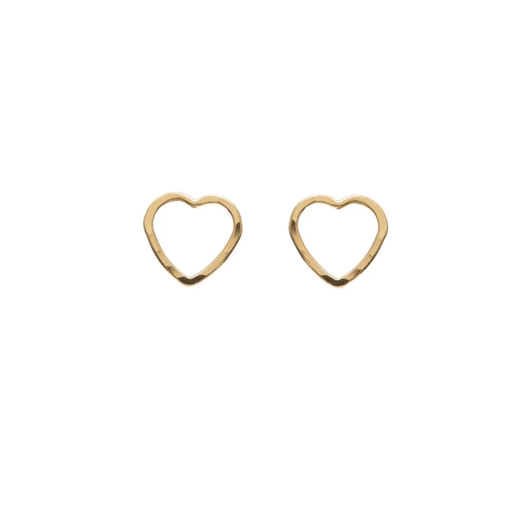 Wire Heart Studs