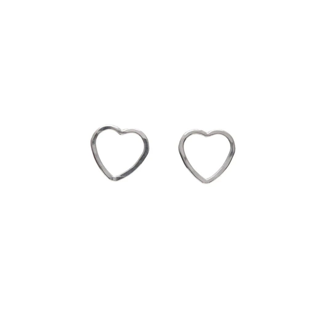 Wire Heart Studs