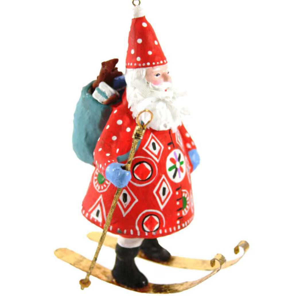 Woodland Father Christmas Ornament