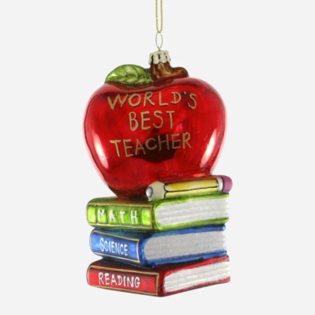 World's Best Teacher Ornament