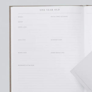 Baby Journal. Birth to Five Years