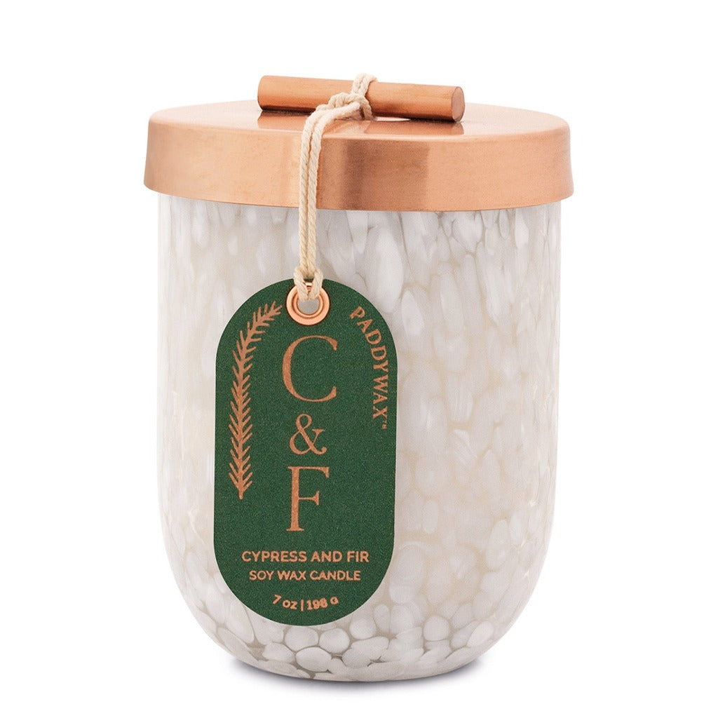 Cheena Glass Candle