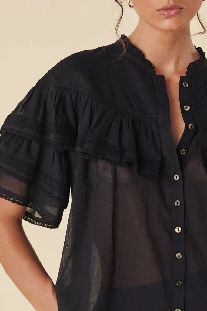 Dove Lace Blouse