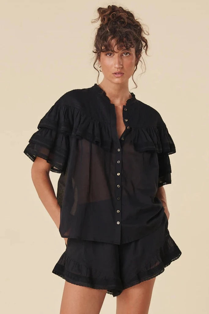 Dove Lace Blouse