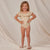 Off the Shoulder One Piece Swimsuit