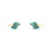 Raw Turquoise Studs