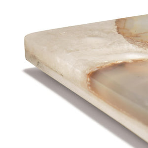 Agate Coasters w/ Marble Base