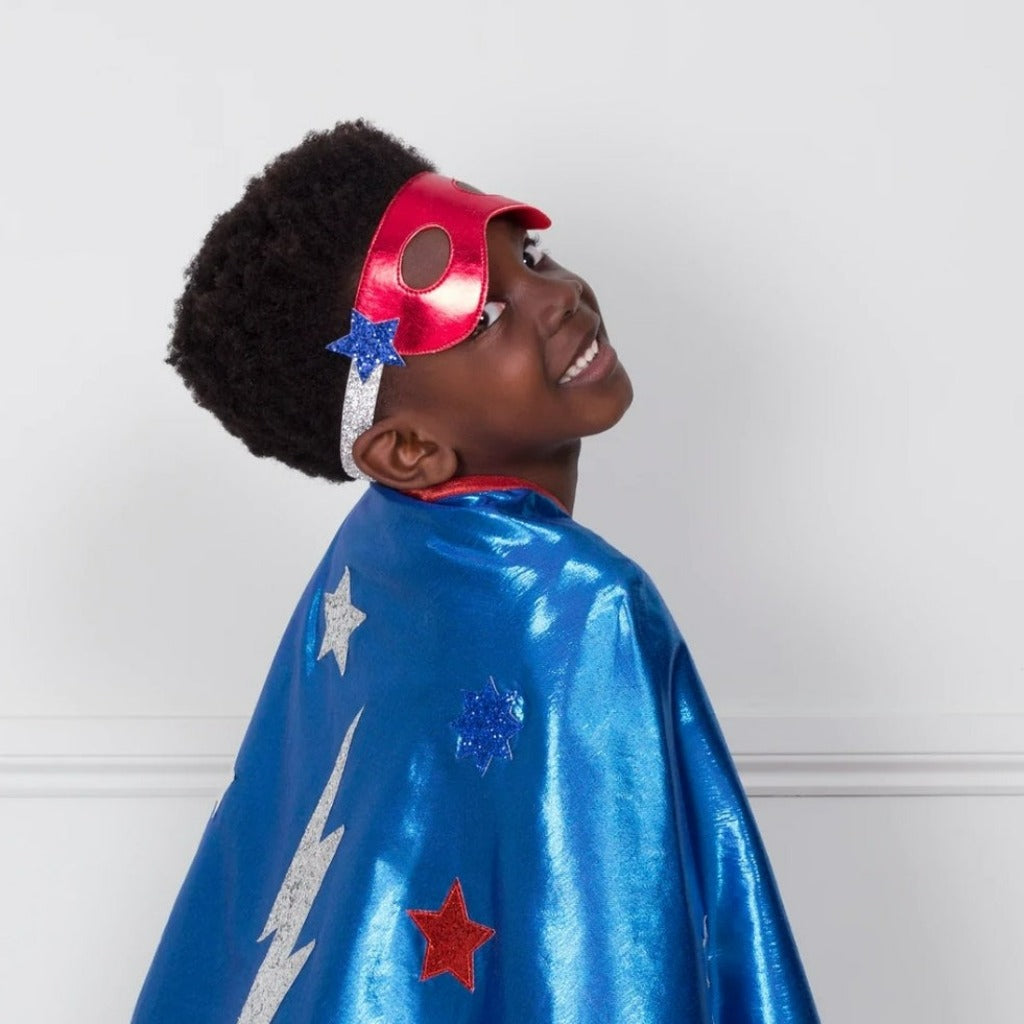 Blue Superhero Dress Up / Costume