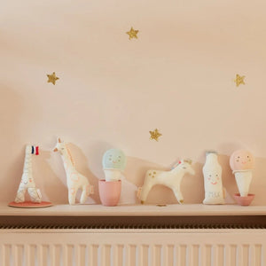 Milk Bottle Baby Rattle