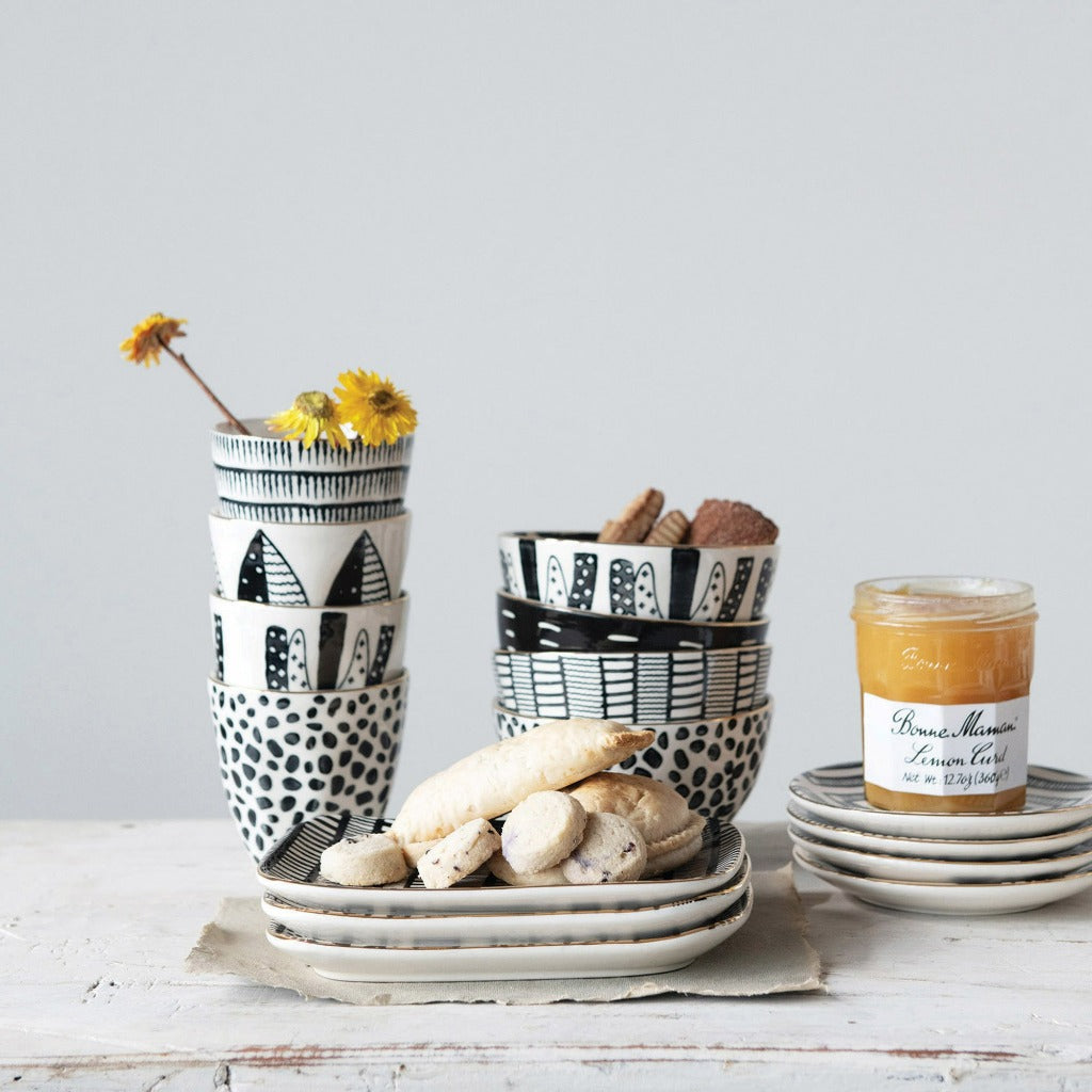 Stoneware bowl, boutique ceramic home décor from Ella Collective Raleigh.