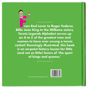 Tennis Legends Alphabet Book
