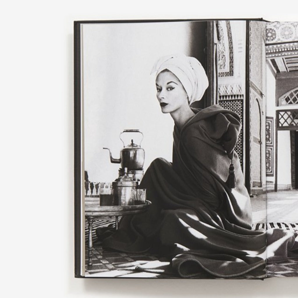 Vogue on Location coffee table book, fashion photography décor from Ella Collective Raleigh.