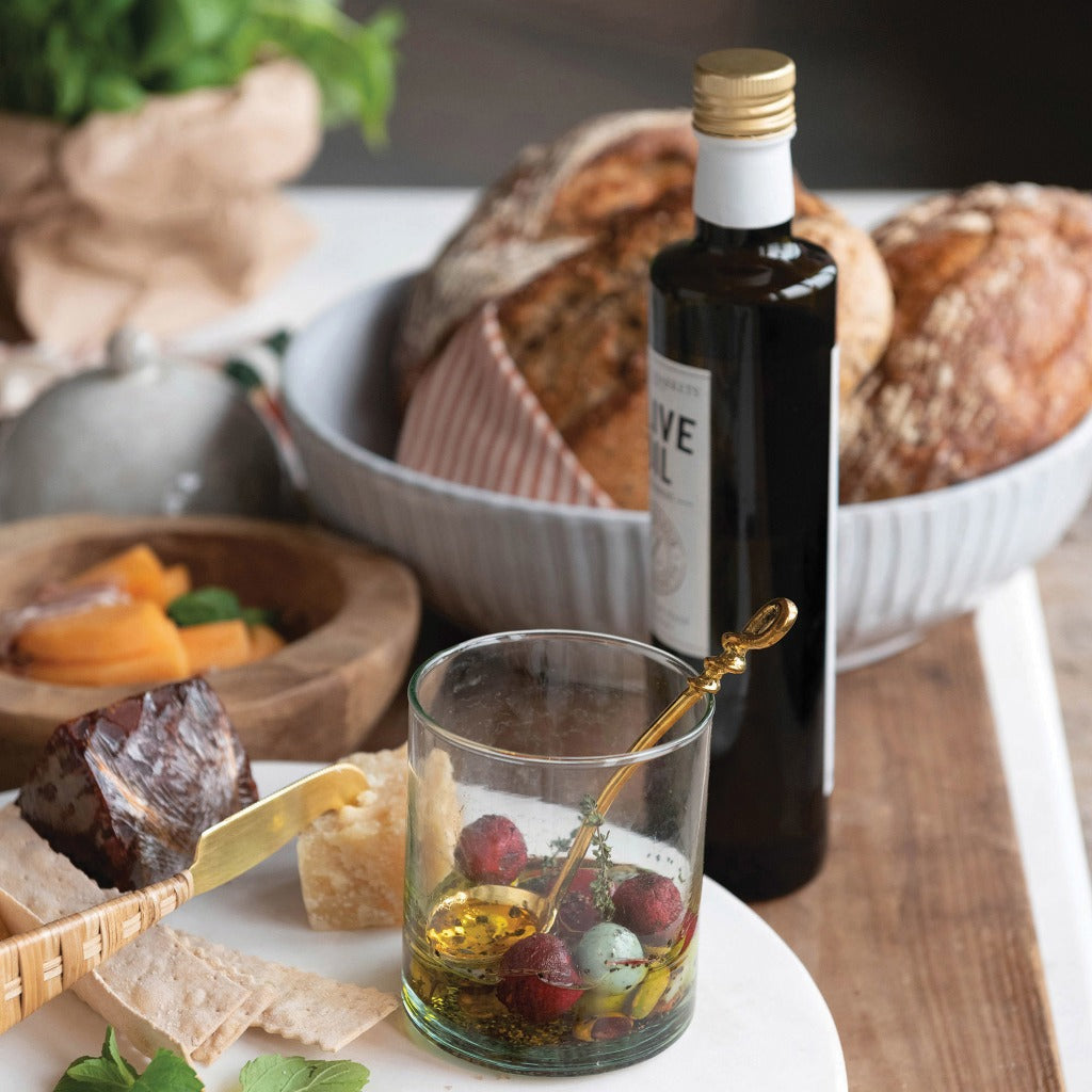 Debossed ceramic bowl, neutral textured home décor from Ella Collective Raleigh.