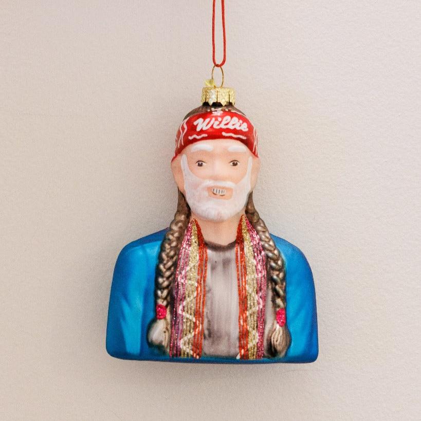 Willie Nelson Ornament