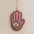 Beaded Hamsa Hand Ornament